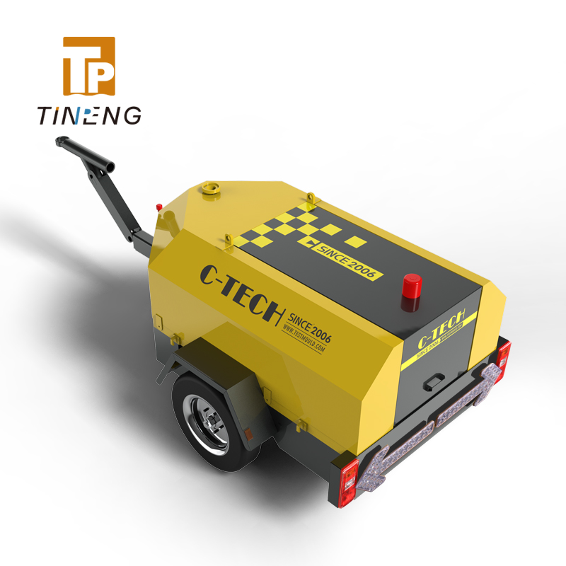 Airport runway surface friction tester